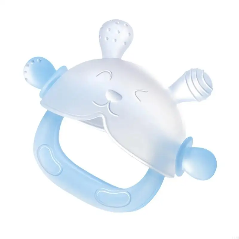 نمط الحيوانات الرضع مولي مضغ لعبة السيليكون تيثيري Teatherial Sensory Toy P31B