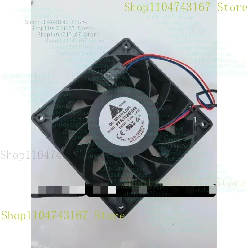 

QIN Q для Delta Electronics PFR1224UHE CE75 DC 24 В 1,75 А 120x120x38 мм 3-проводной серверный охлаждающий вентилятор