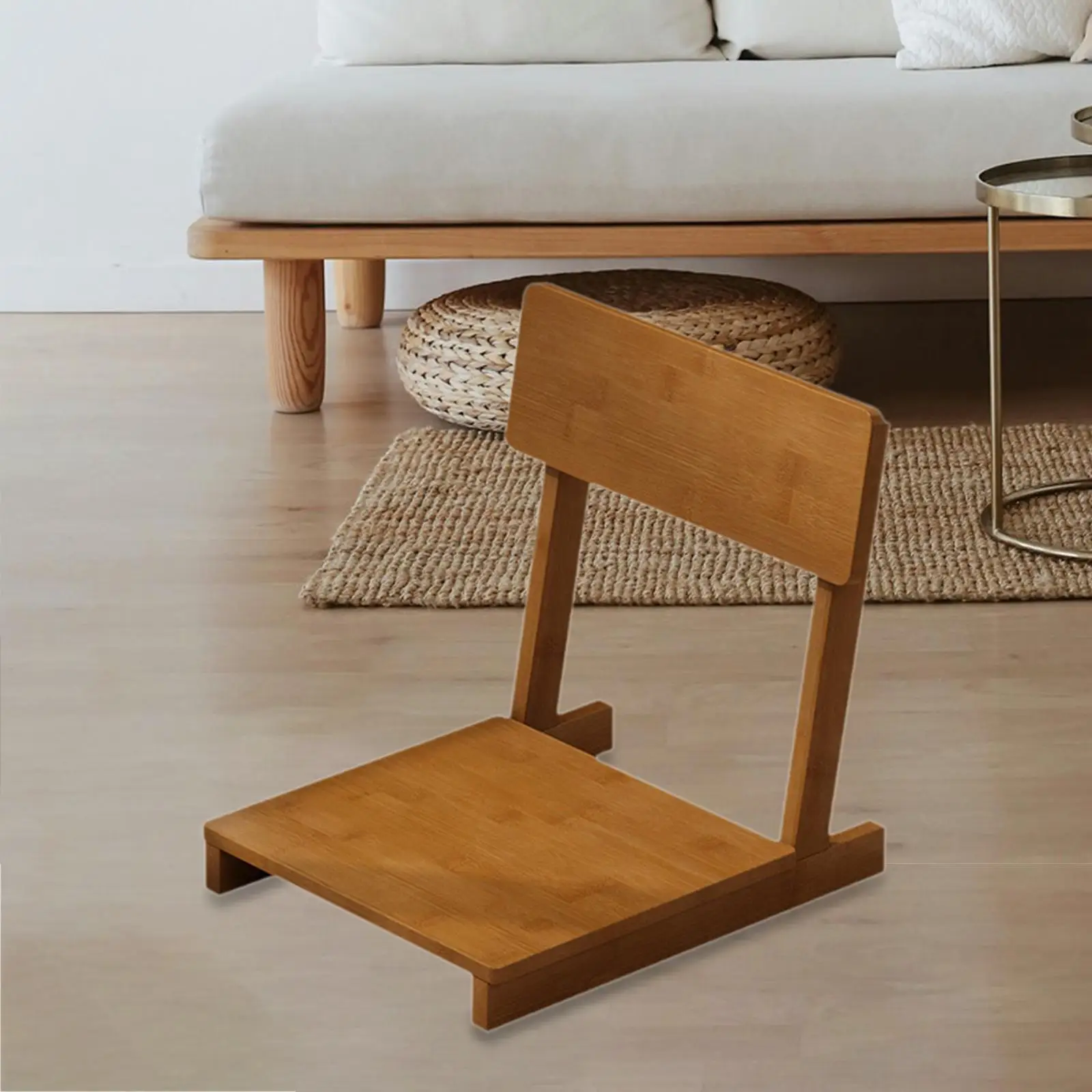 

Tatami Chair, Backrest Chair, Meditation Chair, Floor Seat, Bedroom Chair, Backrest Support