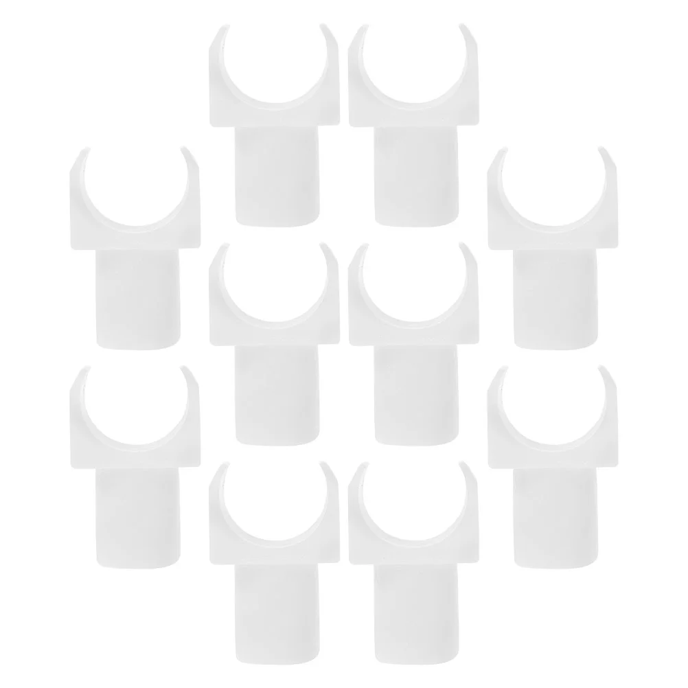 10 Pcs Caster Wheels Support Block Drive Wheelchair Footrests Brake Accessories Replacement Transport Blocks