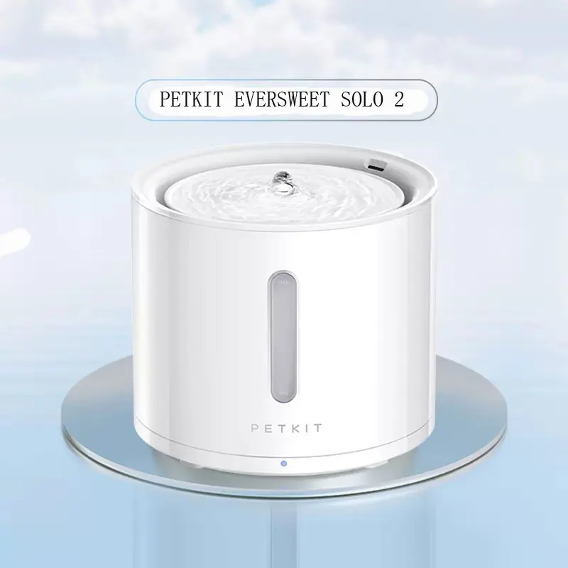 

PETKIT EVERSWEET SOLO 2 Pet Cat Water Fountain with Ultra Quiet Wireless Pump and App Control Pet Water Dispenser Pets Feeder