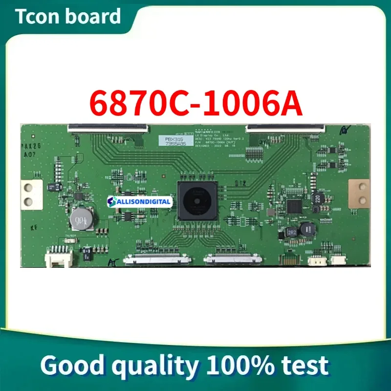 Carte Tcon originale pour LG 6870C-1006A, 75 pouces, dédiée au point 120HZ