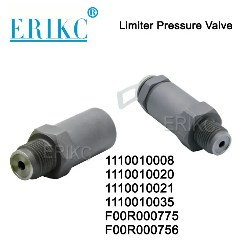 

ERIKC 1110010008 Limiter Pressure Valve 1110010020 for BOSCH F00R000756 Diesel Spare Parts F00R000775 1110010021 1110010035