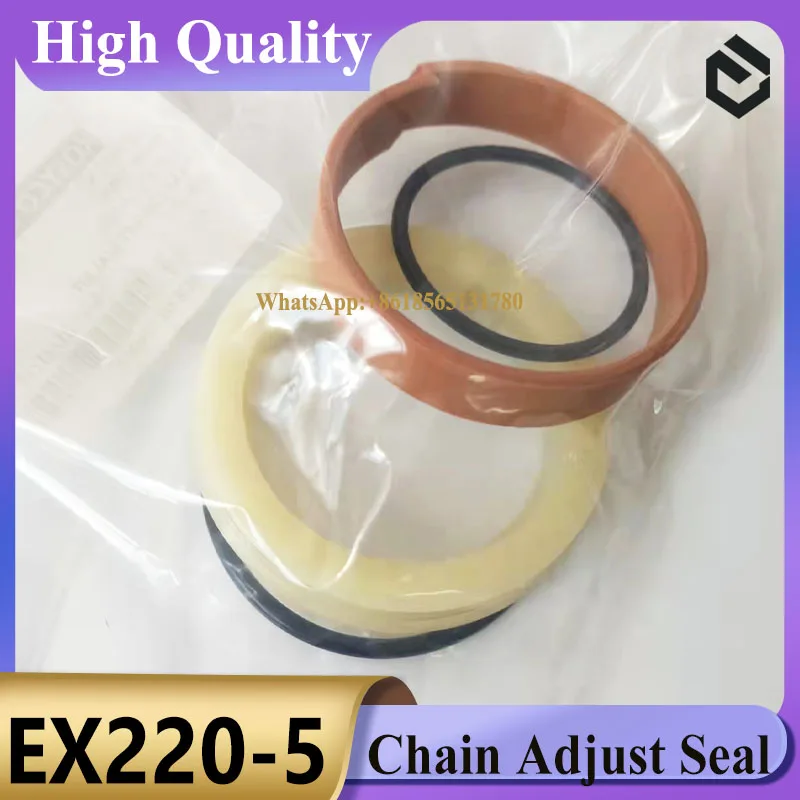 EX210-5 EX220-1 EX220-2 EX220-3 EX220-5 EX230-5 EX270 Chain Adjuster Seal Kit  for Excavator Repair Seal Kit