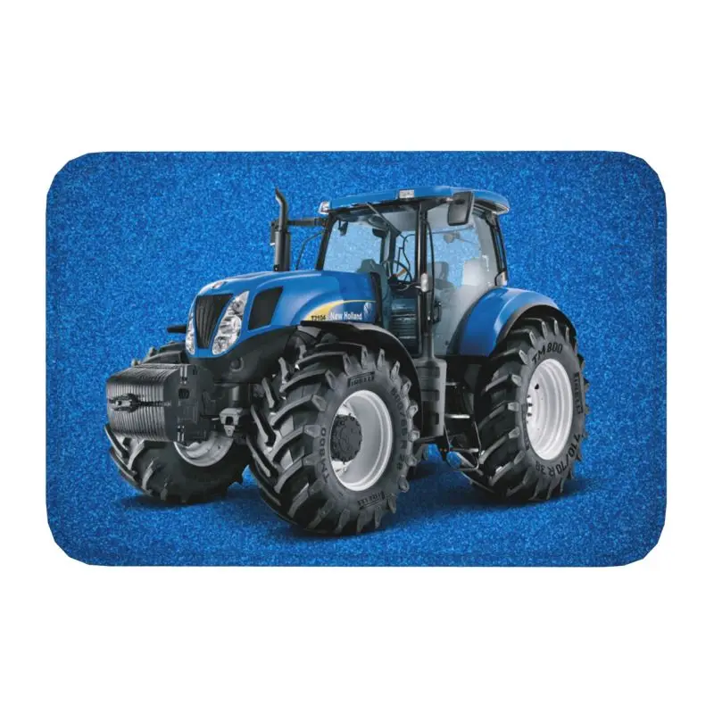 Custom Tractor Doormat Non-Slip Entrance Bathroom Kitchen Door Floor Mats Garden Rug Carpet Footpad