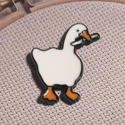 Cross Stitch Minder Cute Goose Magnet Needle Keeper Magnetic Needle Holder Embroidery Accessories For Stitcher Needleminder
