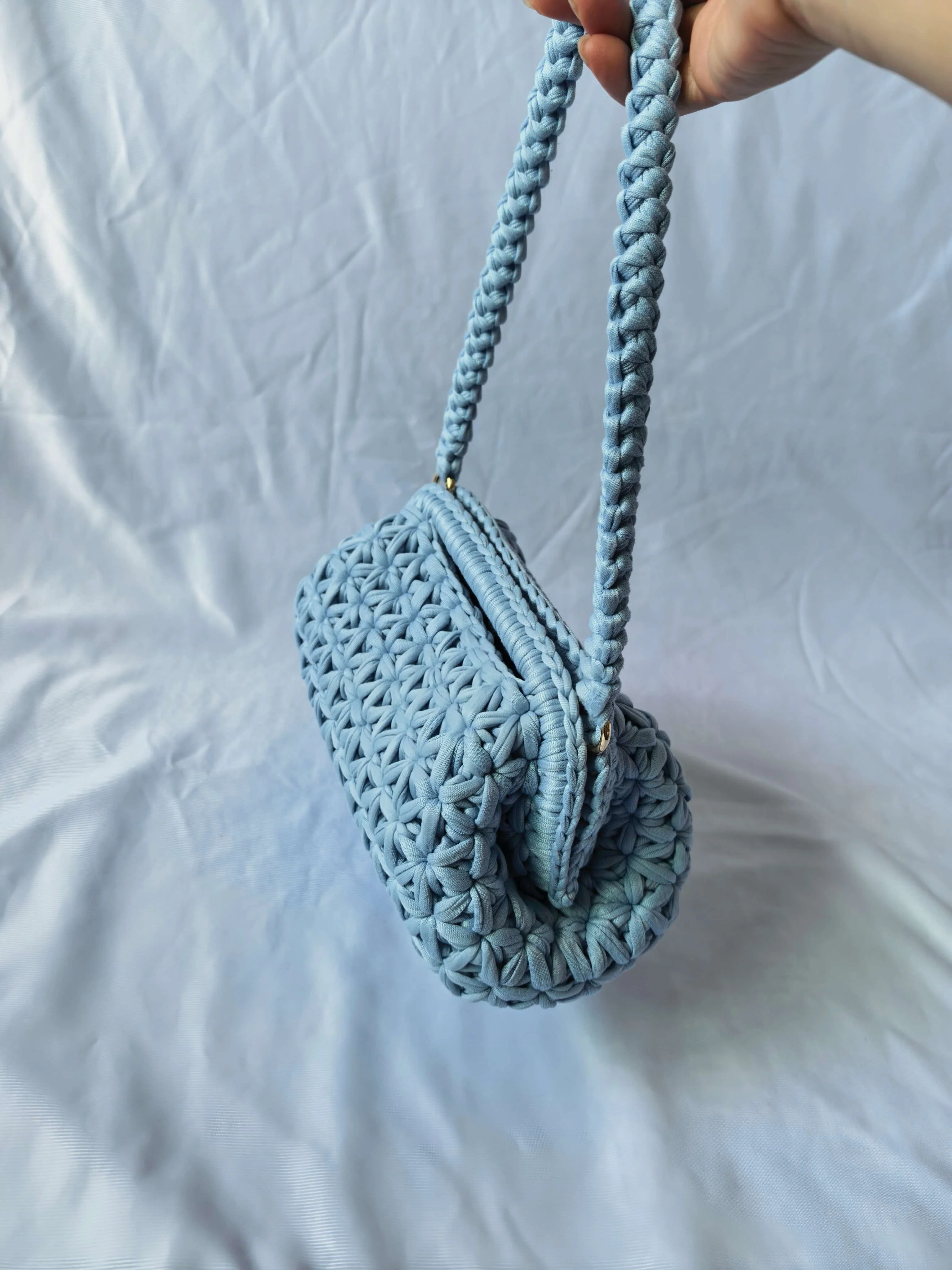 Handgehäkelte Fransen-Umhängetasche für Damen, modische Achseltasche – Detail 22
