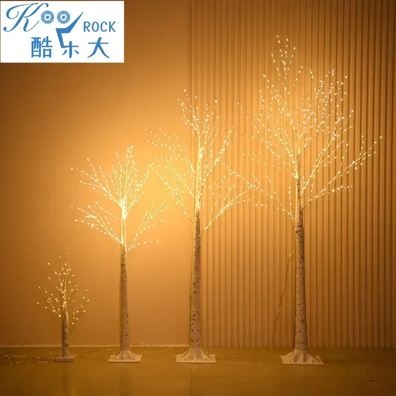 

Рождественский светодиодный светильник березы с функцией таймера для внутреннего и наружного украшения