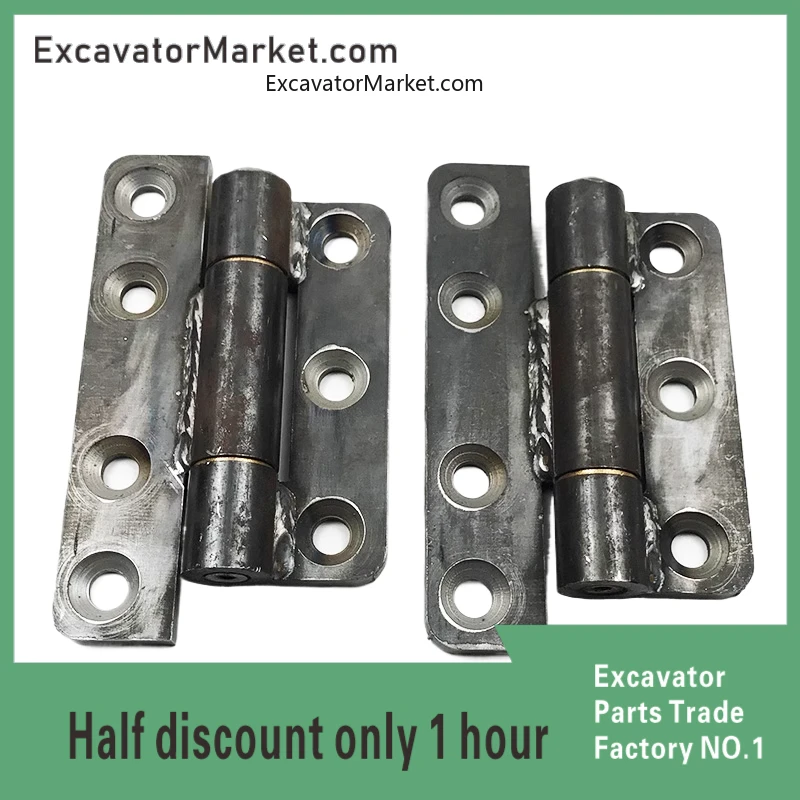 

For Hyundai R80/130/150/215/225/240/300-5-7 Cab Door Hinge Leaf Excavator Accessories High Quality