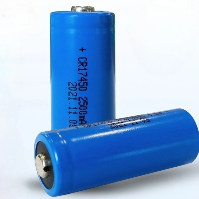 NEW CR17450 3V 2500mah Column Lithium Manganese Battery Intelligent Water Meter Instrument, Battery Flowmeter PLC Equipment