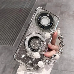 Magnetic Bracket Phone Case for Honor Magic 7 Pro Magic 6 Lite Magic 5 4 Pro X9 A B Fashion Bracelet Shockproof Protective Shell