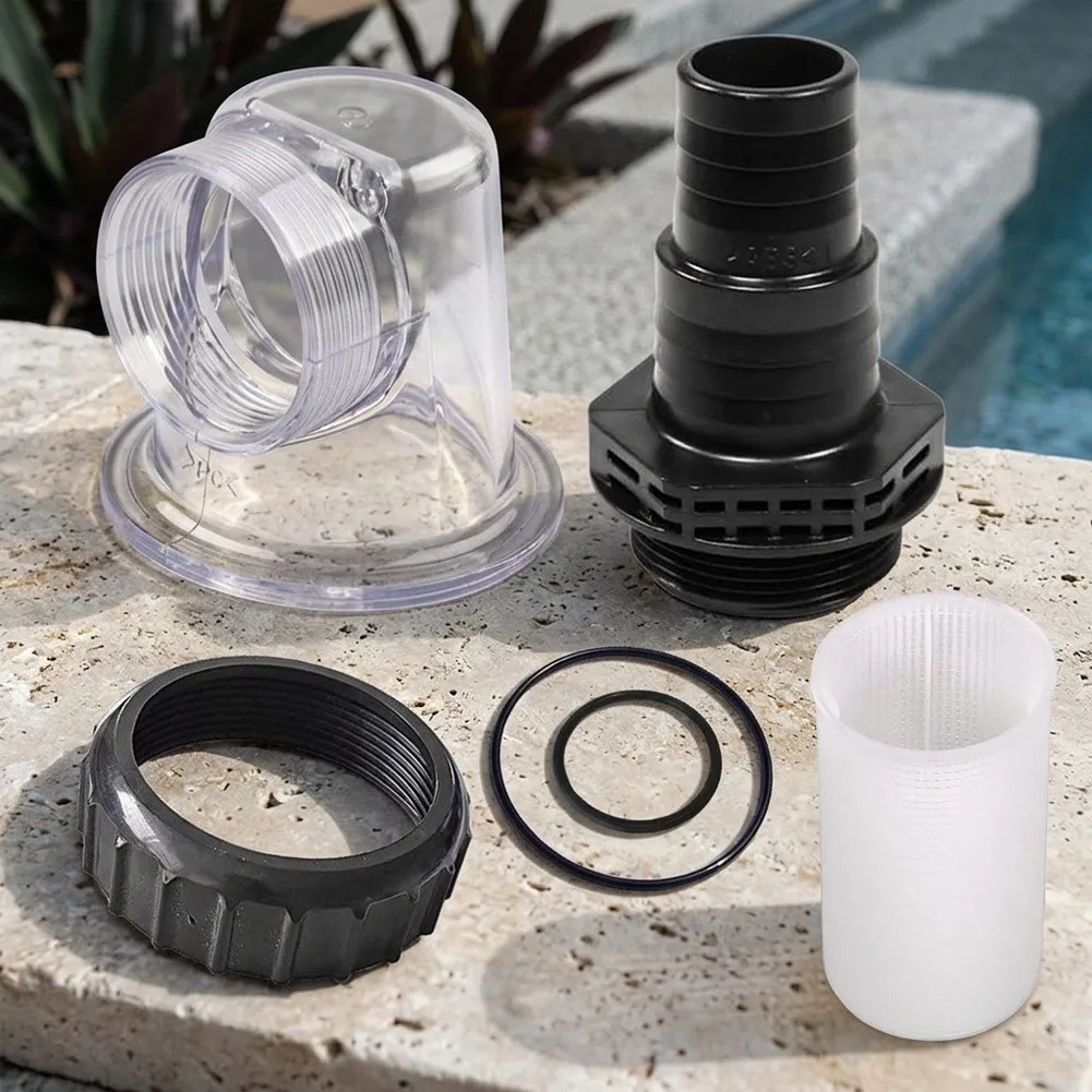 Replacement Transparent PreFilter Lid Assembly for SPS25 For SPS50 For SPS75 For SPS100 Pump with ABS Material
