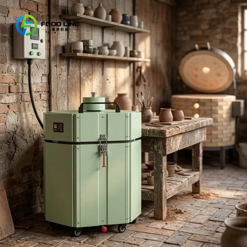 Electric Ceramic Kiln Furnace For Pottery Studio Cup Mug Tableware Firing Digital Temperature Control High Temperature Ceramic