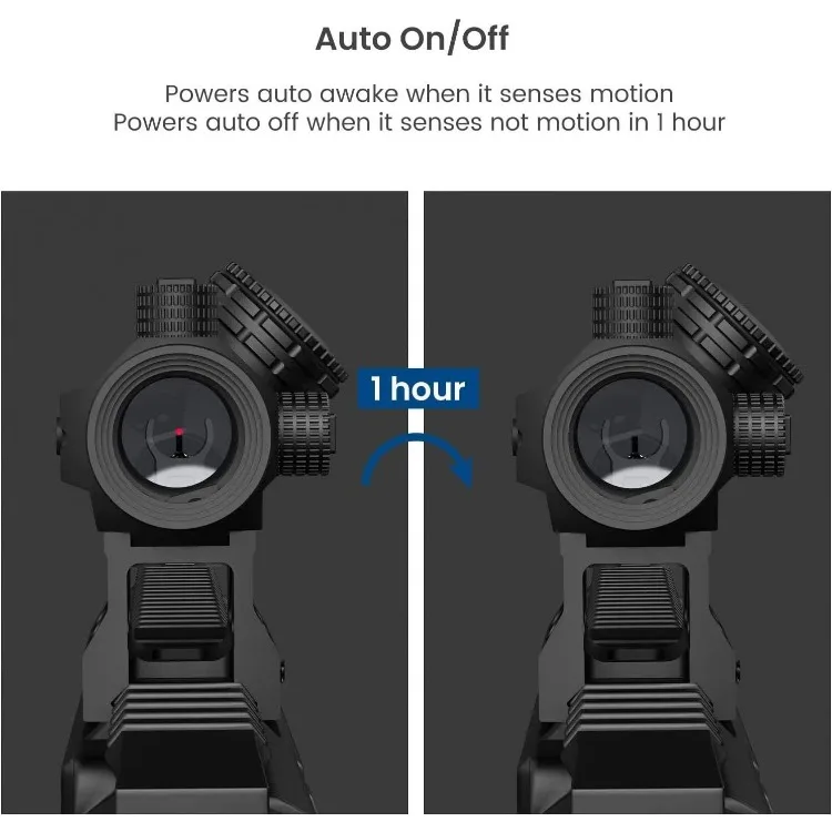 V30 2MOA Red Dot Sight with M37 1.5X - 5X Magnifier Combo, Absolute Co-Witness