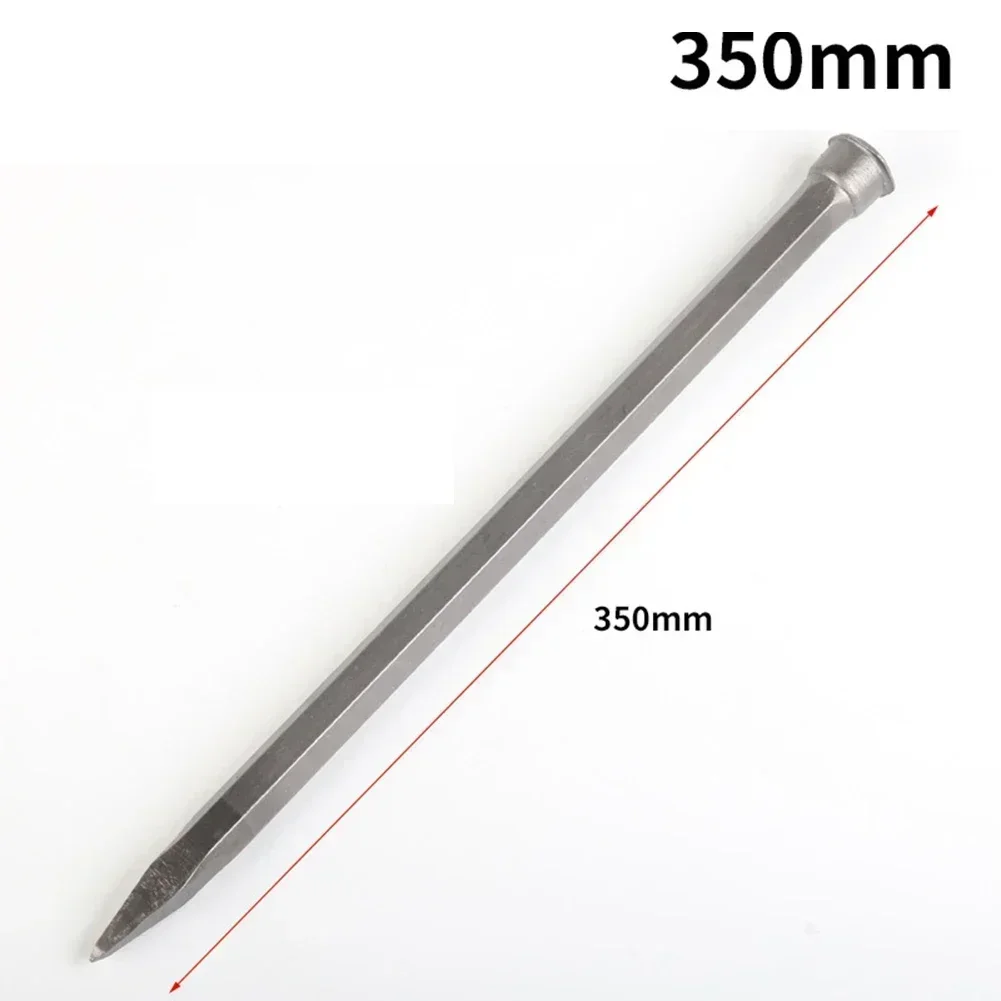 1pc Hard Alloy Stone Carving Chisel High Hardness Precise Cuts Smooth Lines Tool 250*17mm Chromium Vanadium Alloy Steel Chisel