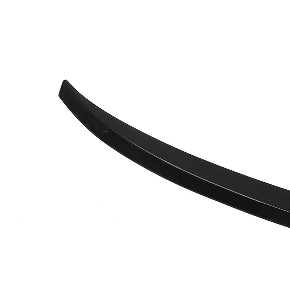 For BMW X7 G07 2019-2024 Rear Trunk Middle Spoiler Wing FRP Real carbon fiber Center Window Mid Splitter Auto Part