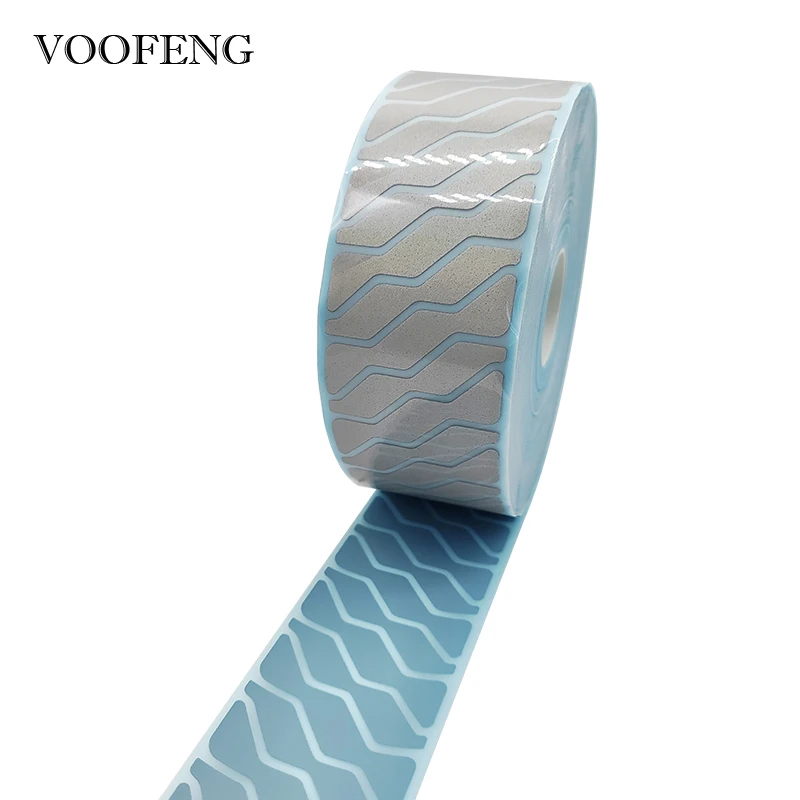 

VOOFENG High Silver Shape Reflective Heat Transfer Film Reflective Vinyl Iron on Clothes T-Shirt DIY Reflector RS-733T-DH