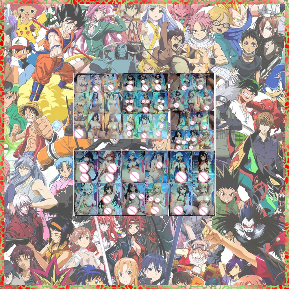 Anime Goddess Story DIY ACG Nami Tsukino Usagi Nakano Miku Games Toys Collectible Cards Christmas Birthday Gifts Board Game