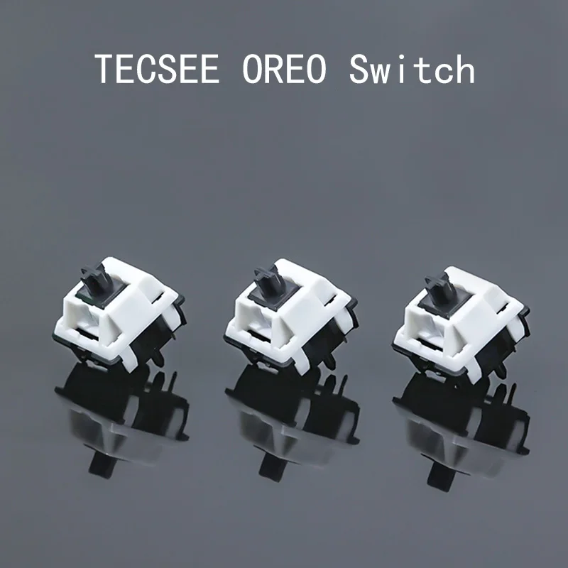 TECSEE Oreo Purple Panda Sapphire Blue Sky Bluesky Linear Tactile Switch 5pin RGB SMD MX Switch for Mechanical Keyboard