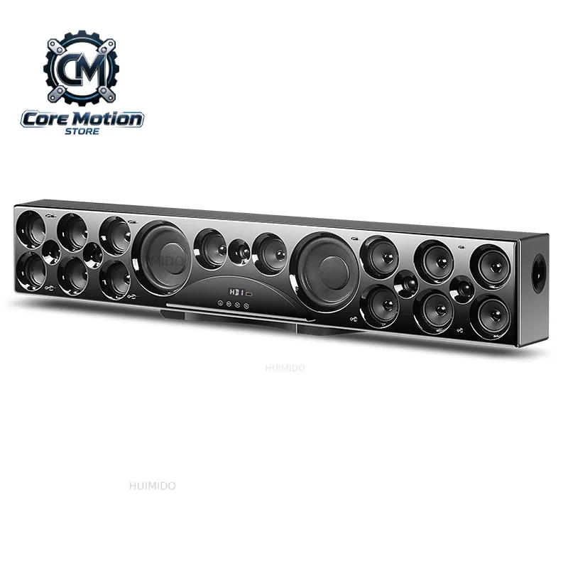 Hot Selling 7.2CH Home Theater Soundbar for TV with for HD/RCA/BT/OPT Inputs 365W RMS Wooden Design Remote Control IA-8360DMAX