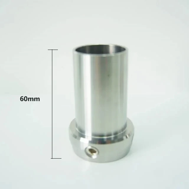 

Prosthetic Leg Parts Titanium Alloy 60mm Female Connection Prosthetic Knee Adapter Adjustable Tube Adapter