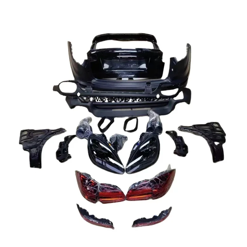 

For Quality Front Rear Bumper Assembly Grille Radar Fender Radiator Engine Cover-Plastic Body Kit