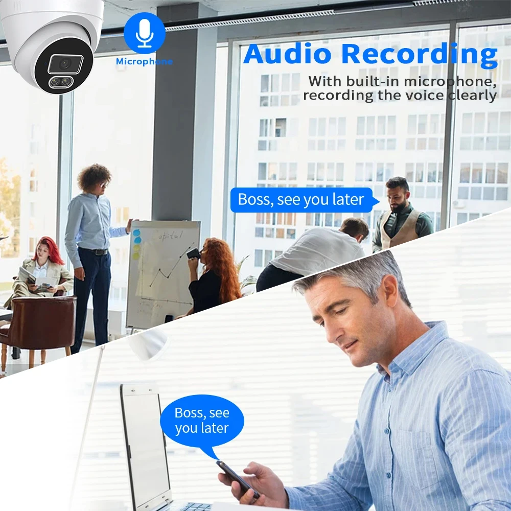 Smartlife Home Tuya POE Dome 4K CCTV IP Camera System Kit Surveillance Security Indoor Outdoor Set Street Monitor 8CH Video NVR