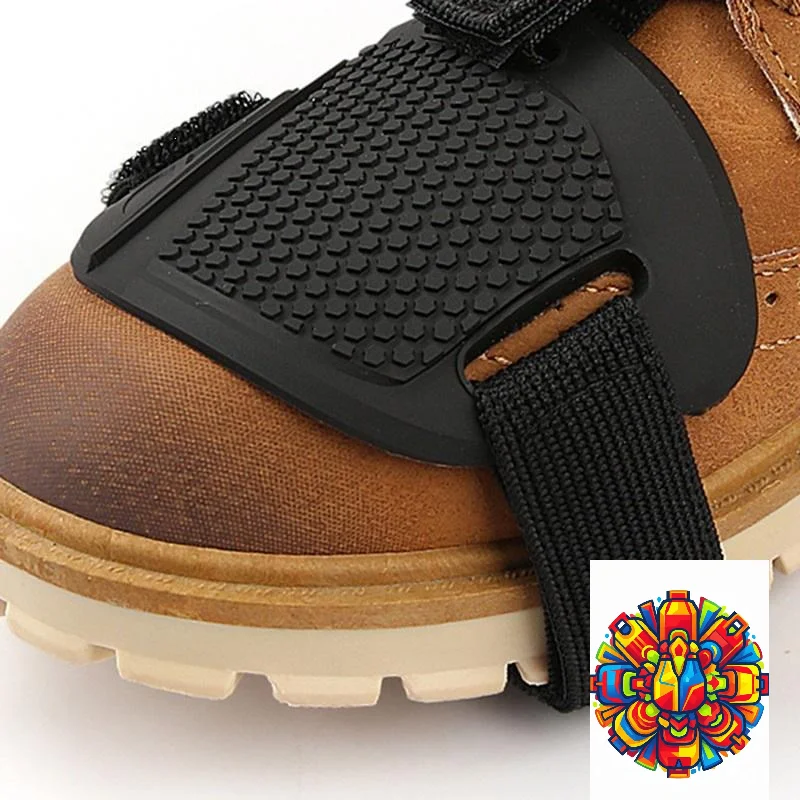 Waterproof Motorcycle Shift Pad Anti-Scratch Shoe Guard Universal Fit Motocross Shifter Boots Protector for Off-Road Riding