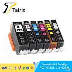 Tatrix PGI-425 CLI-426 PGI425 CLI426 compatible printer ink cartridges for Canon PIXMA MG6140/MG6240/MG8140/MG8240 Printer