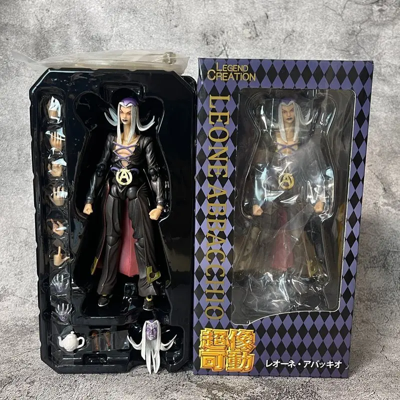Jojo's Bizarre Adventure: Golden Wind Super Action Statue - Abbacchio Leone Bruno Figure Model Toy