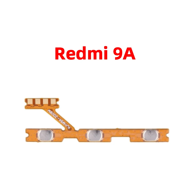 For Xiaomi redmi 9A Power ON OFF Volume Camera Key Button Switch Flex Cable Replacement