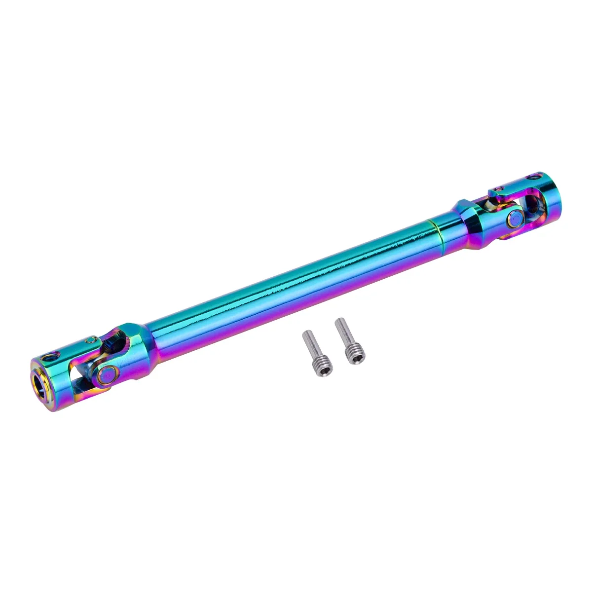 Bunte interne Spline-Antriebswelle aus Metall für 1/10 RC Crawler Car Axial SCX10 II III TRX4 TRX6 YIKONG CC01 VS4-10 LCG Upgrades