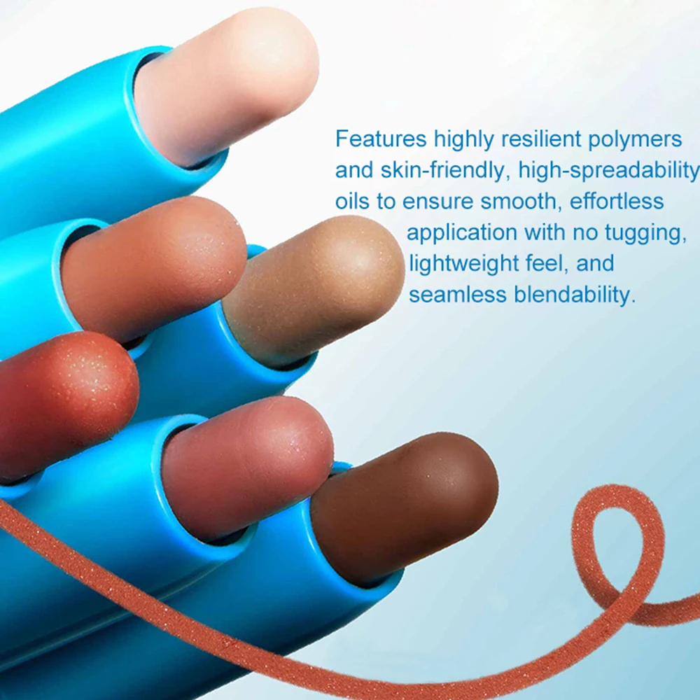 Girlcult Stick per trucco multiuso 3 in 1 Matita per labbra Fard Ombretto Impermeabile a lunga durata Opaco Cremoso Uso professionale e quotidiano