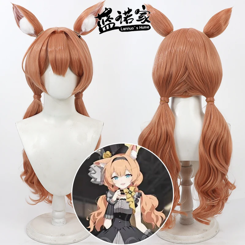 

Anime Blue Archive Iroha Mary Cos Cosplay Wig Halloween Carnival Party Props Synthetic Hair Heat Resistant Fiber + Wig Cap