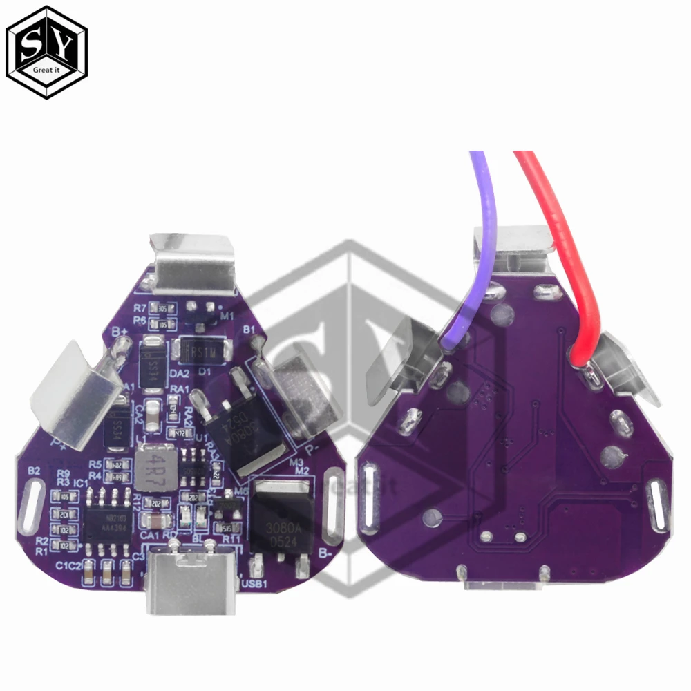 3S 20A Li-ion BMS Protection Board with Balancer/Equalizer 12.6V for 18650 Battery Pack Overcharge Overcurrent Short-Circuit