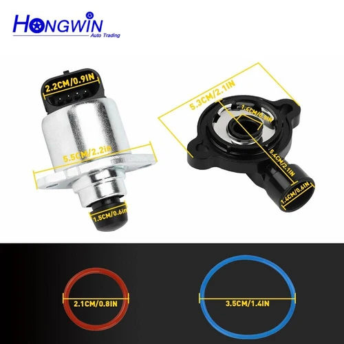 Imagen 2 del producto Sensor de posición del acelerador TPS, válvula de Control de aire en ralentí para Chevy GMC Buick Cadillac TH149 AC147 17106809 17113578 17123852 17113209