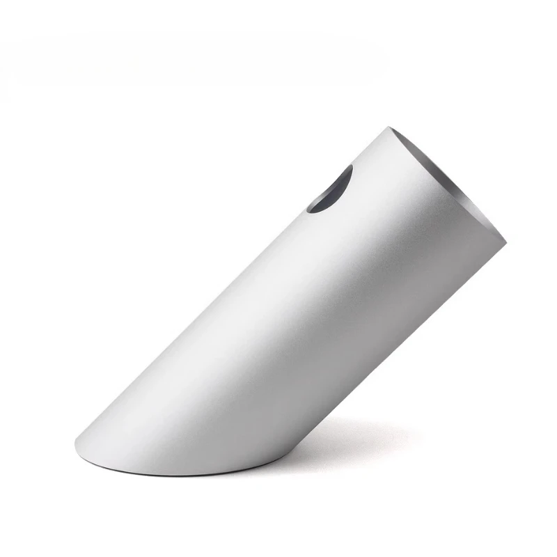 

Creative metal inclined aluminum alloy cylindrical pen holder simple desktop storage office stationery
