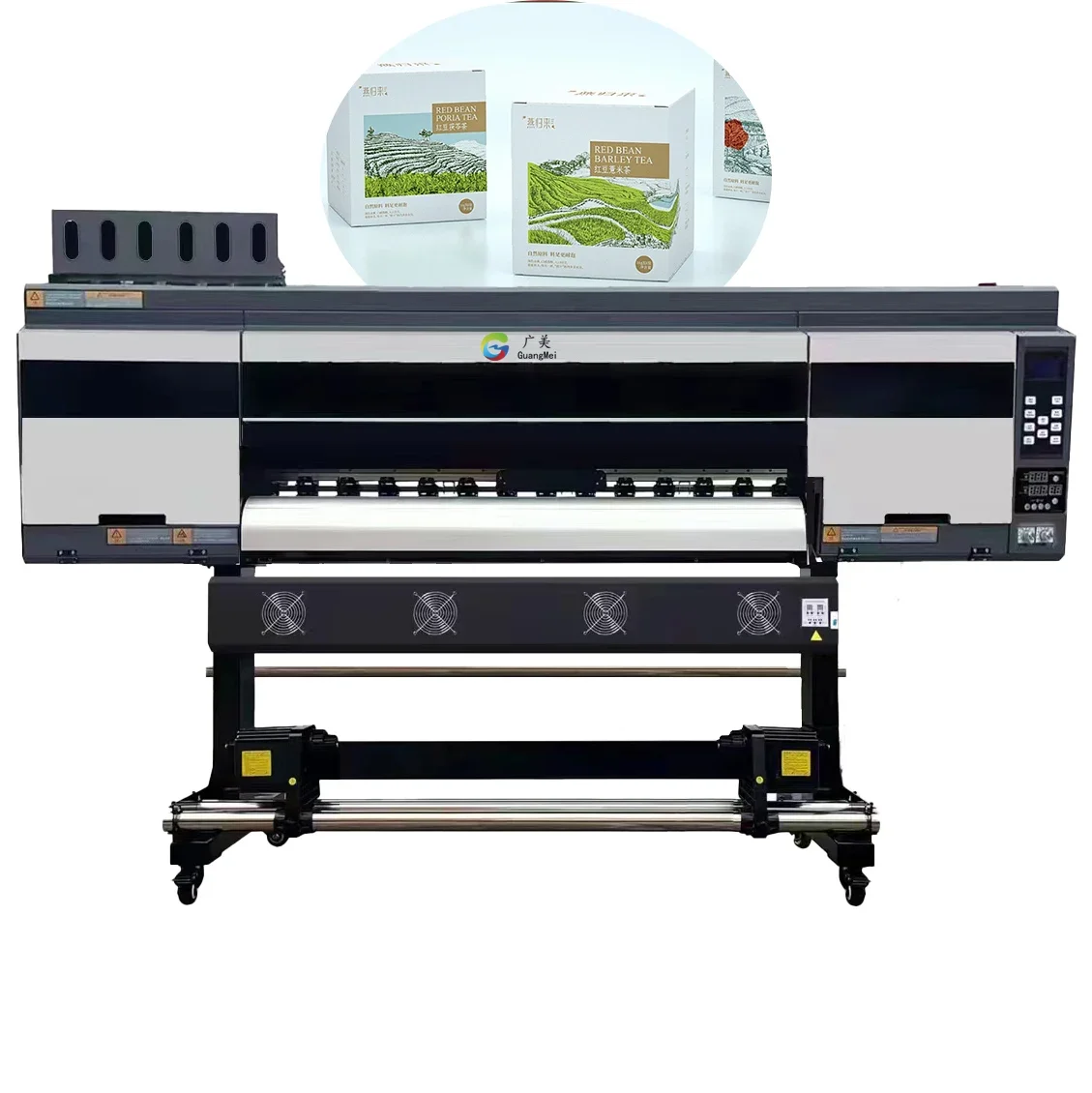 1.6m 1.8m Wide Format Inkjet Printer Eco Solvent Printing Machinery product