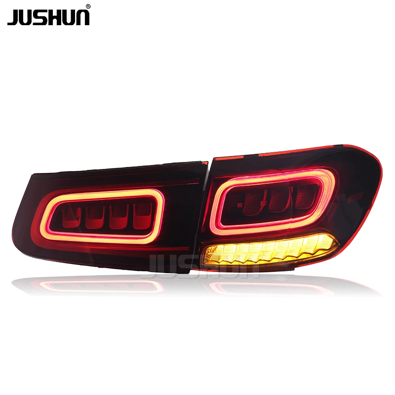 Waterproof Upgraded LED Rear Tail Lamp Compatible Mercedes GLC250 GLC300 X253 2016-2019 Complete Turn Signal Brake Lamp Assembly