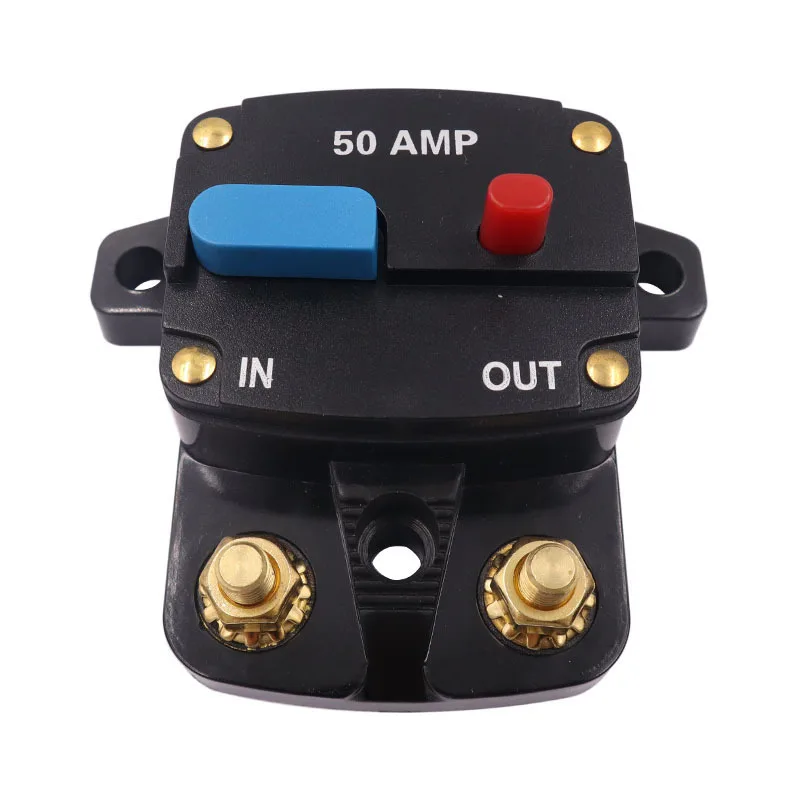 Car Audio Restoration Insurance Seat High Current Short Overload Protection Switch RV Yacht Circuit Breaker