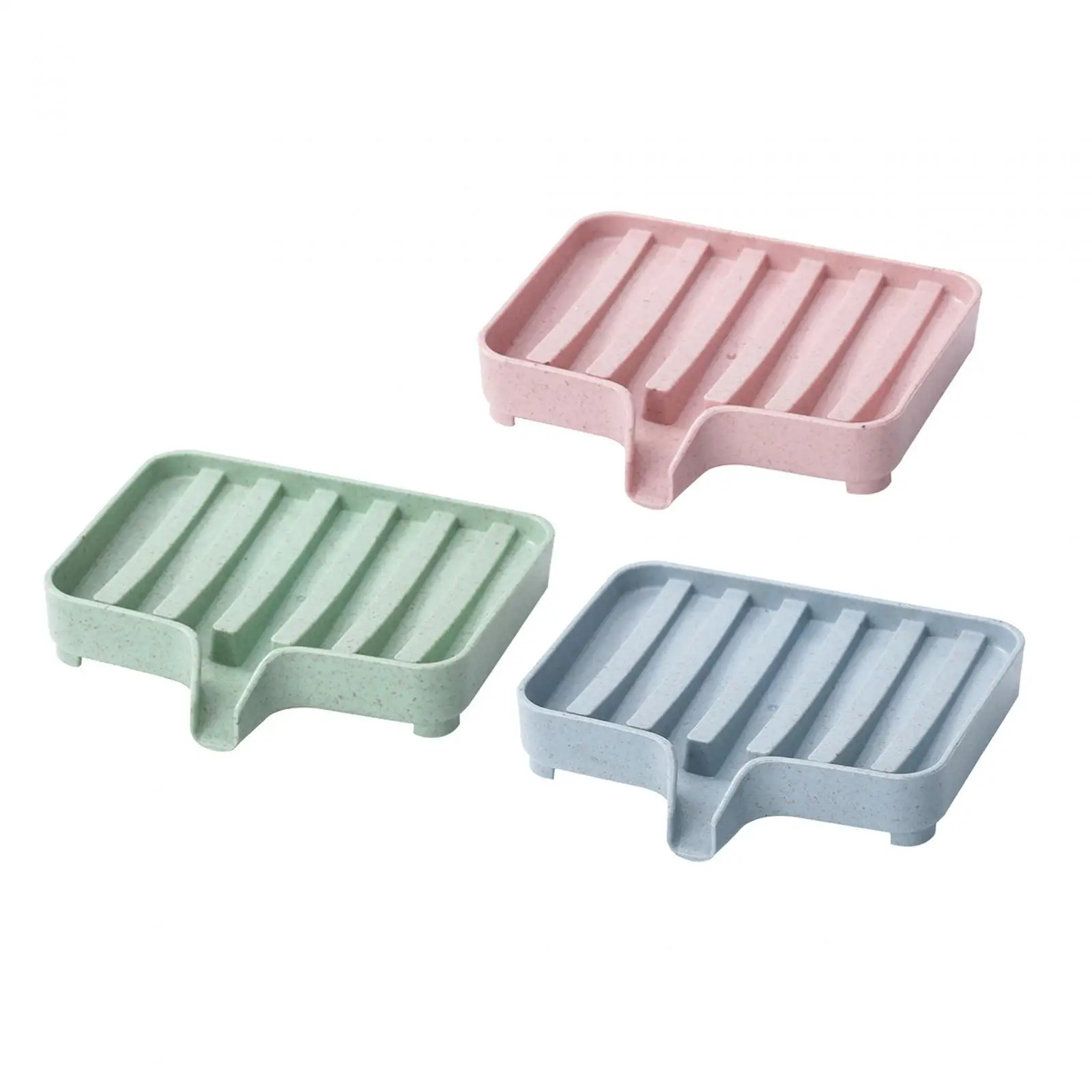 Bathroom Soap Dish Soap Holder Keeps Soap Dry and Clean Extend Soap Times Soap Tray for Counter Top Bathroom Sink