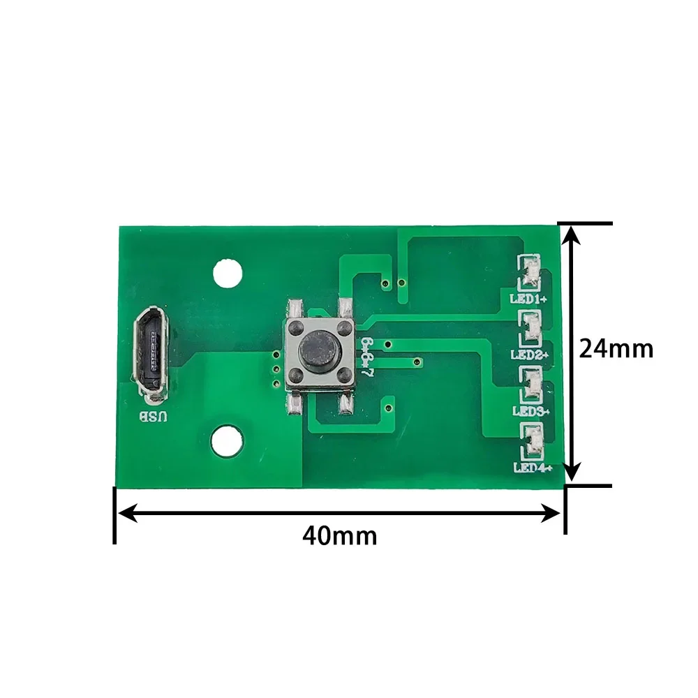 Piastra Driver LED 3-5W 3.7-4.2V faro 3 modalità circuito XPE Q5 torcia parti di riparazione fai da te Y26B