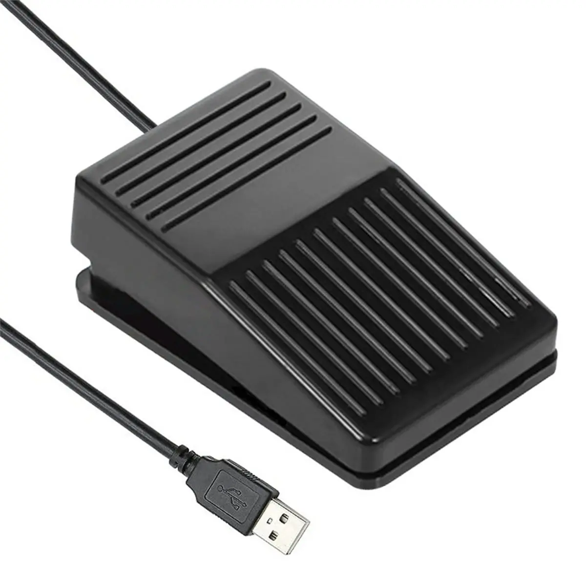 【Gaming Accessories】 USB Foot Pedal Control Switch Programmable Keyboard Mouse Adapter for PC Game Multimedia Ultrasound Image