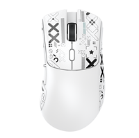 Attack Shark R1 1000Hz Bluetooth Mouse,18000dpi,PAW3311,Tri-mode Connection, Macro Gaming Mouse