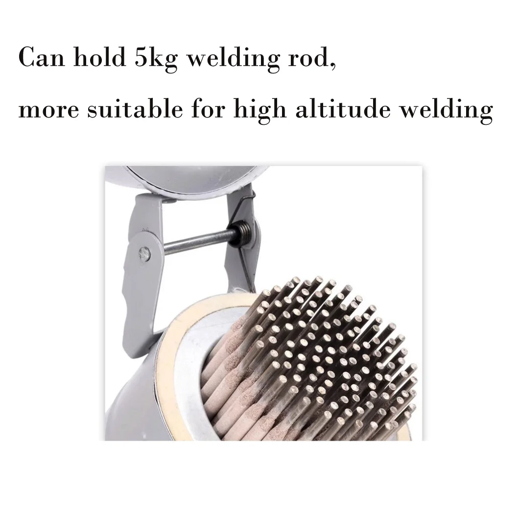 5kg Capacity Welding Rod Storage Outdoor Welding Approx 46x16mm Moisture Resistant Electrode Holder Heavy Duty Storage Tube
