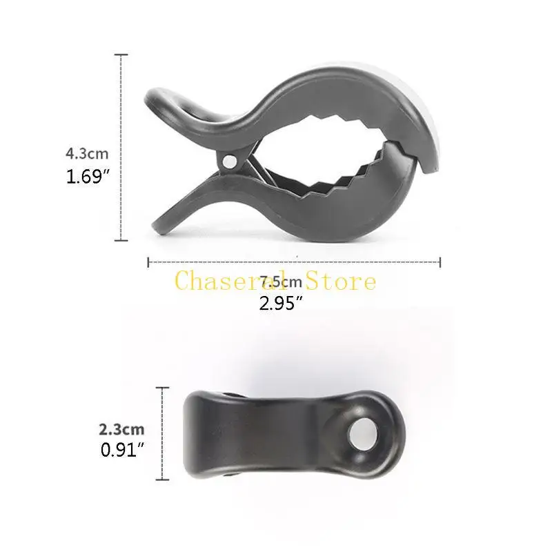E7CE Stroller Clips Pegs to Hook Muslin and Baby Shower Registry Gift