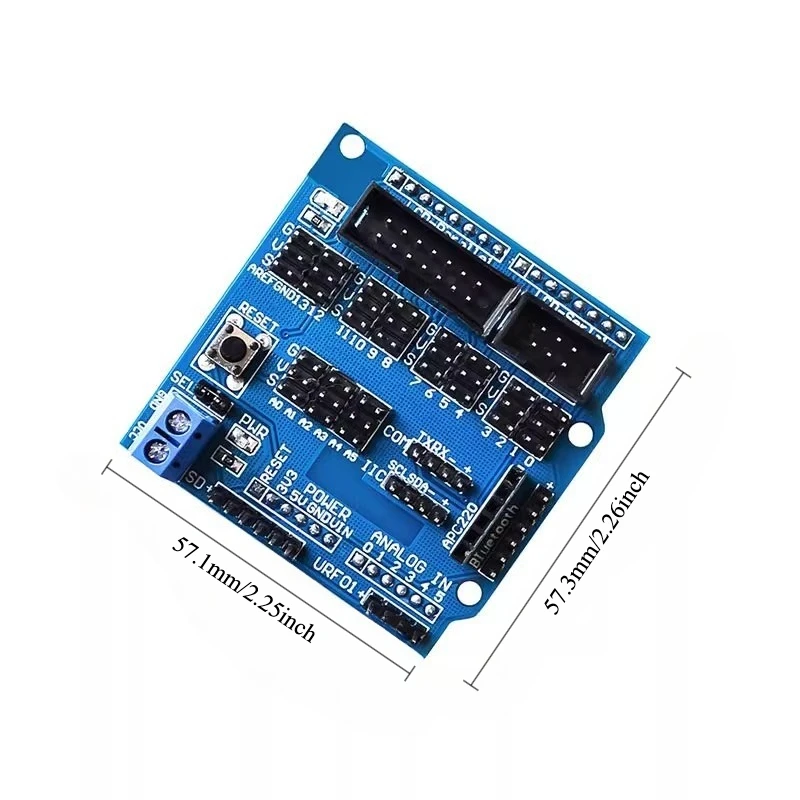 3pcs Sensor Shield V5.0 Expansion Board Electronic Brick for Arduino UNO R3 Robot Smart Car