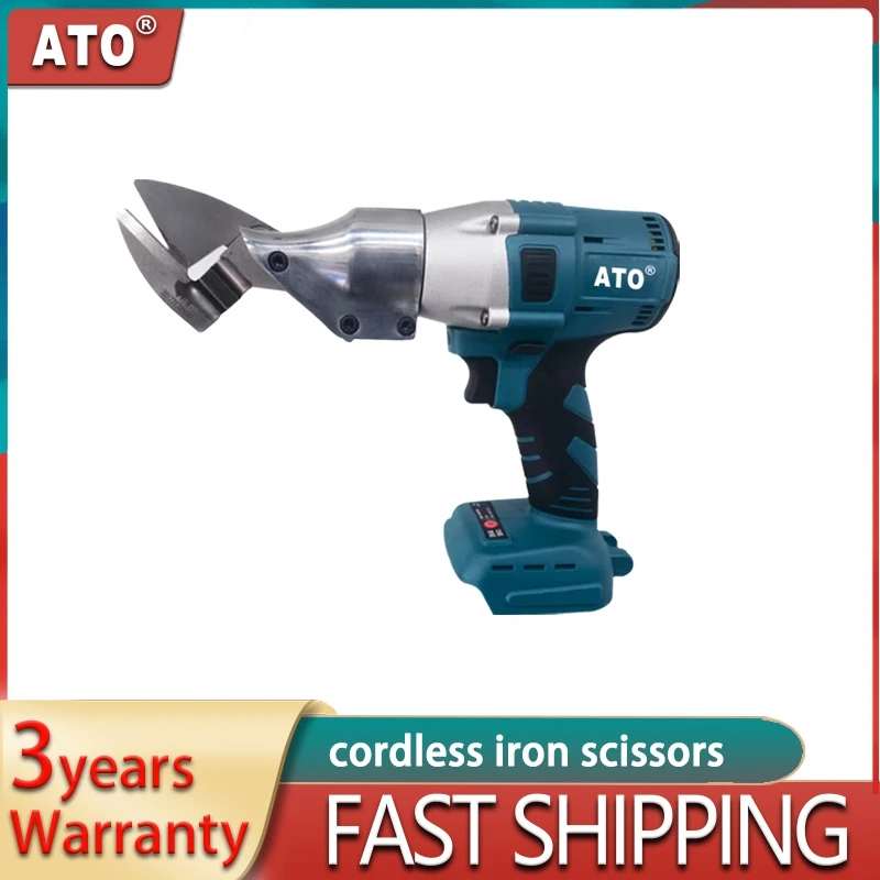 Ato-tesoura Elétrica Ferro sem Fio Ferramentas de Corte de Metal Tesoura de Ferro Tesoura de Folha Cortador de Aço Carbono Makita Bateria 18v