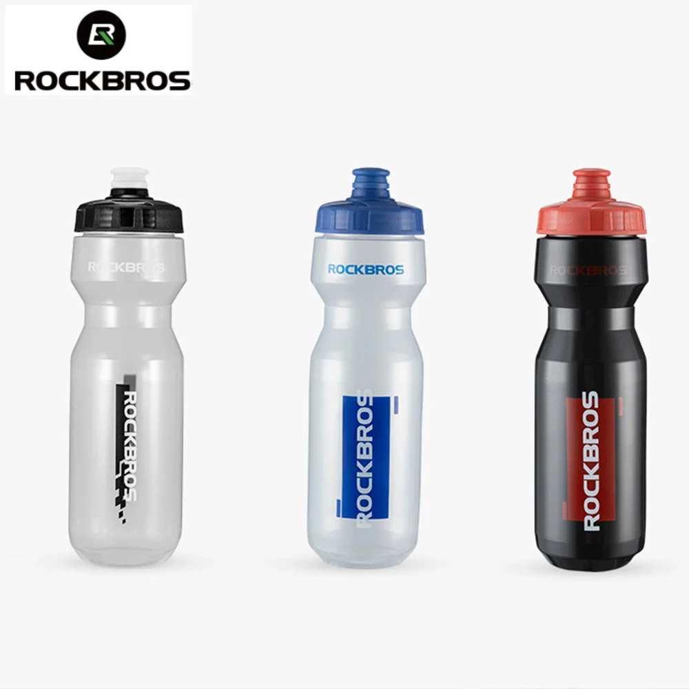 ROCKBROS Bicycle Water Bottle 750ml Mountain Road Bike Sports Water Kettle Portable Squeezed Water Cup Outdoor Cycling Accessory