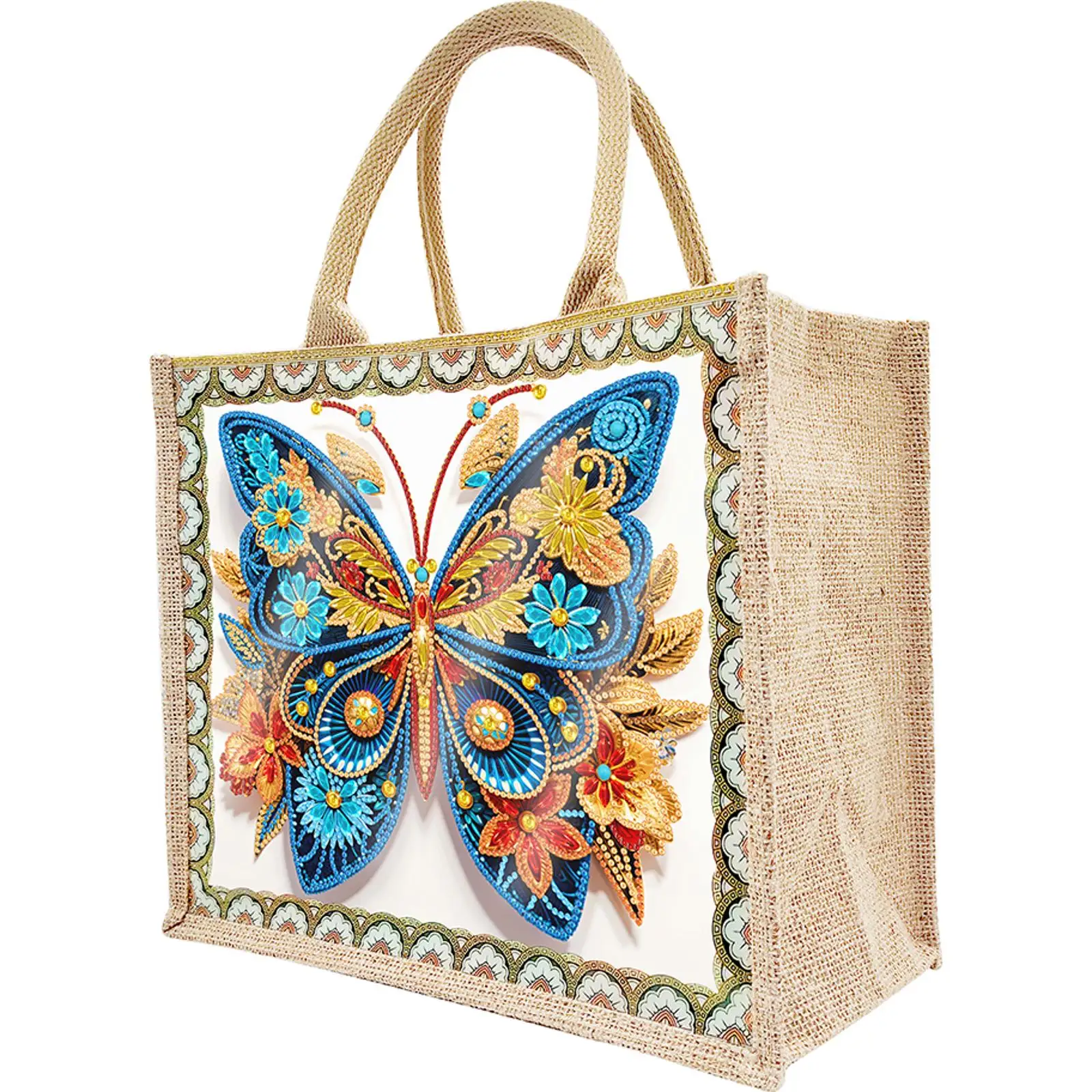 

Водонепроницаемая сумка со стразами «сделай сам», художественный комплект для девочек, сумка для хранения алмазной живописи, уличная сумка для покупок для женщин и девочек, подарок